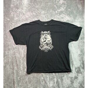 Vtg FELON CLOTHING Goin Nowhere Short Sleeve Size XXL Black
